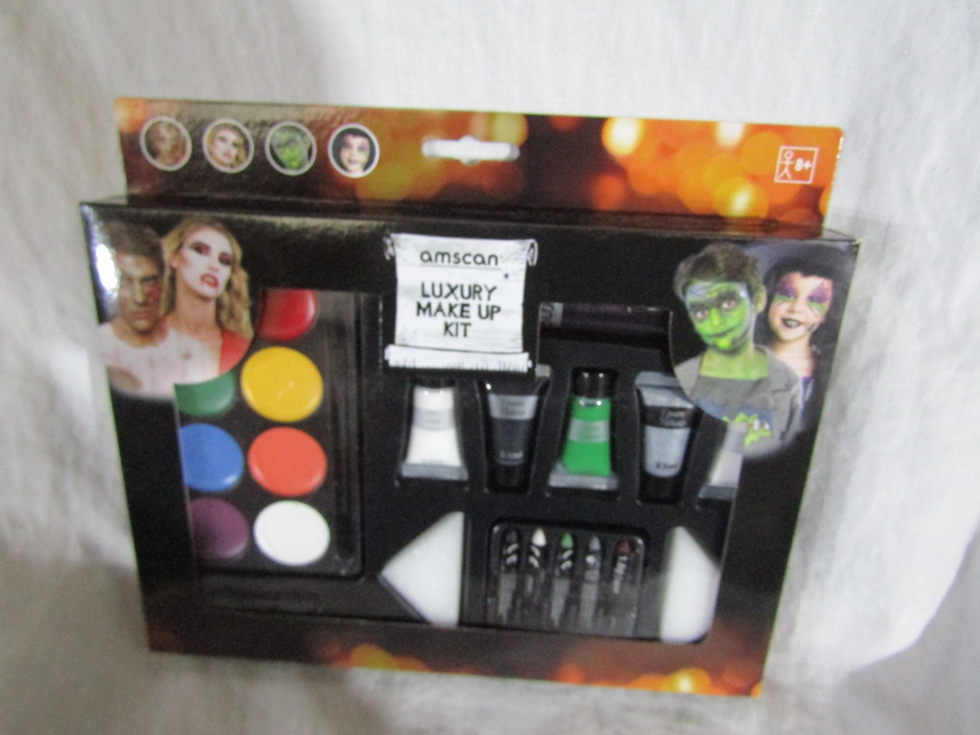 6x Amscan - Luxury Halloween Make-Up Sets - New & Packaged.