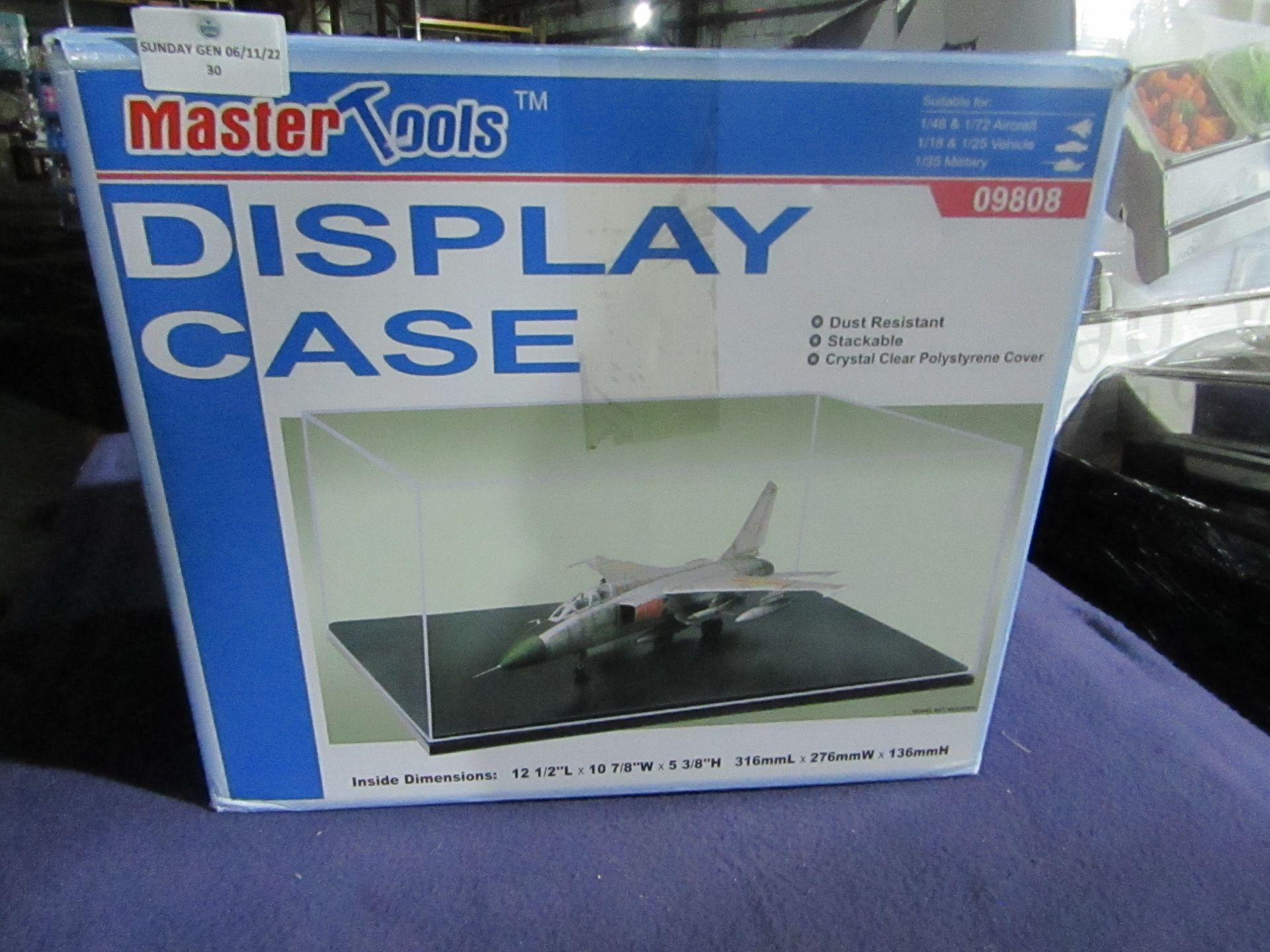 MasterTools - Display Case ( 316x276x136mm ) - Unchecked & Boxed.