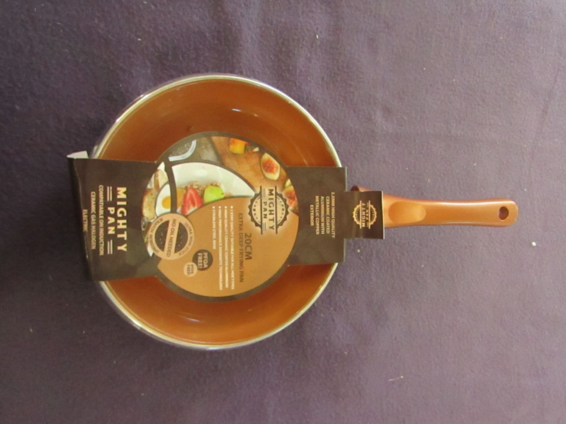 Mighty Pan - 20cm Copper Frying Pan - New & Boxed.