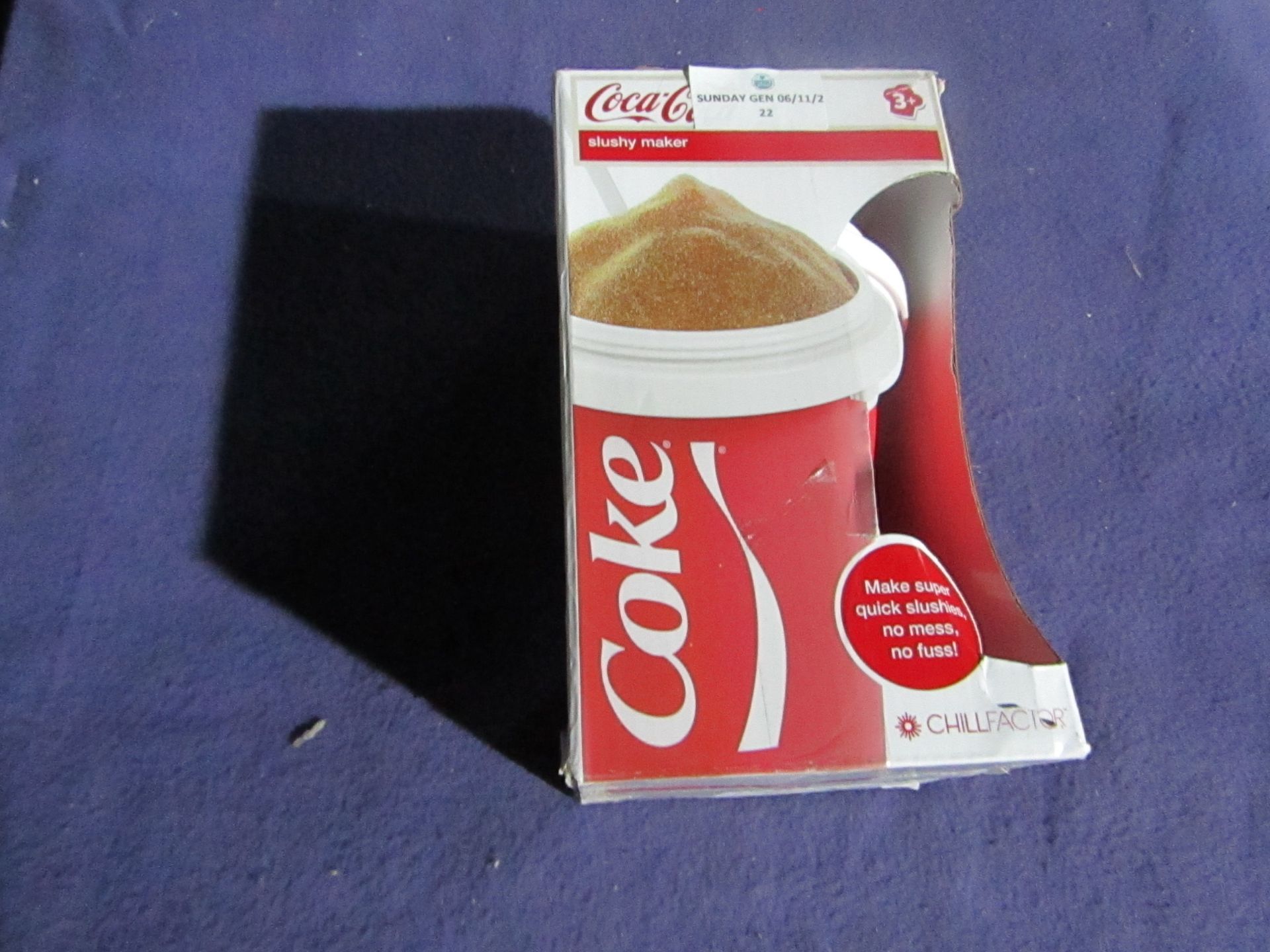 Chillfactor - Coca Cola Bubble Maker - Unchecked & Boxed.