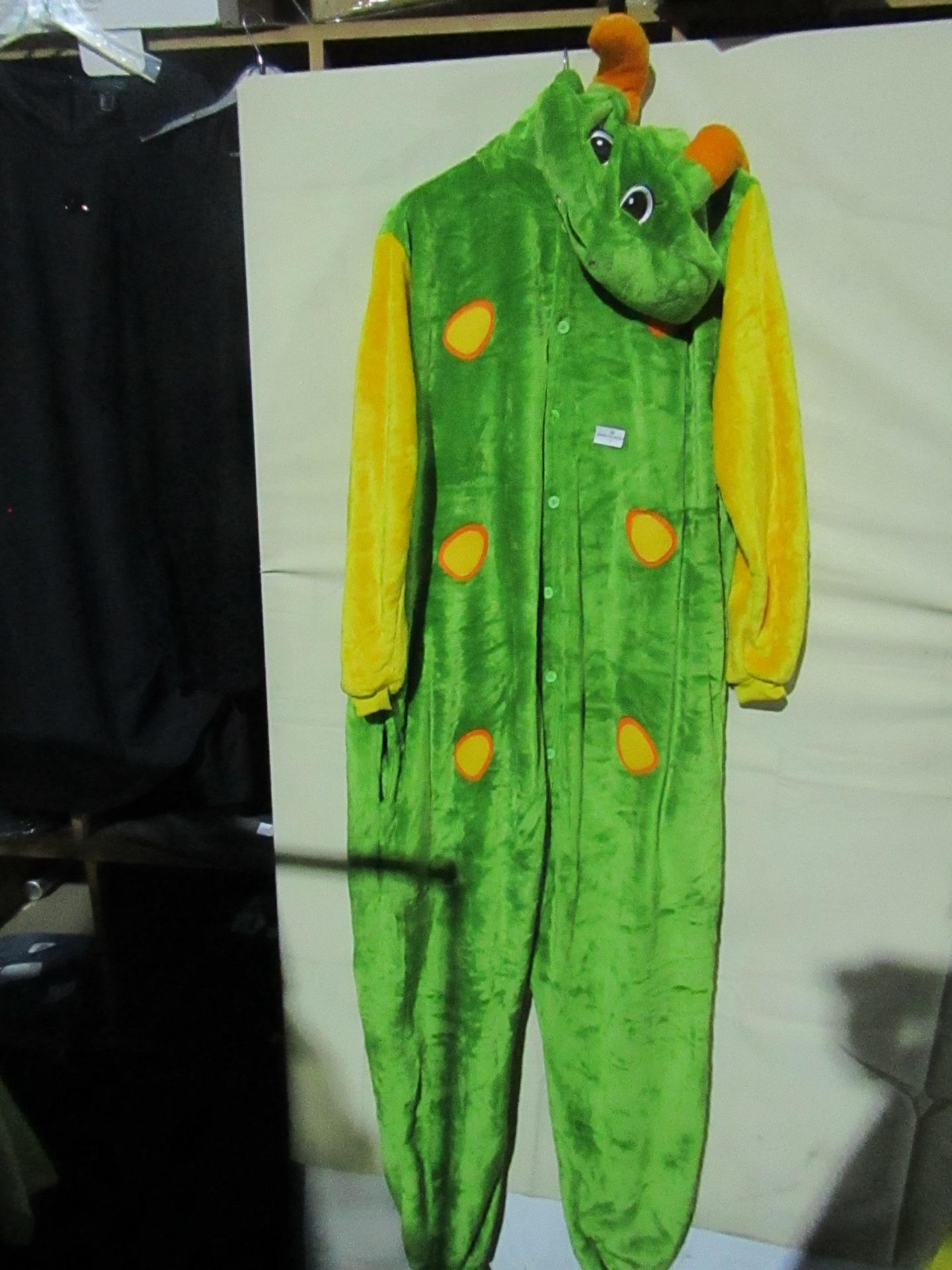 Caterpillar - Dress-Up Costume - Size XL Looks To Fit Small Adult - No Packaging.