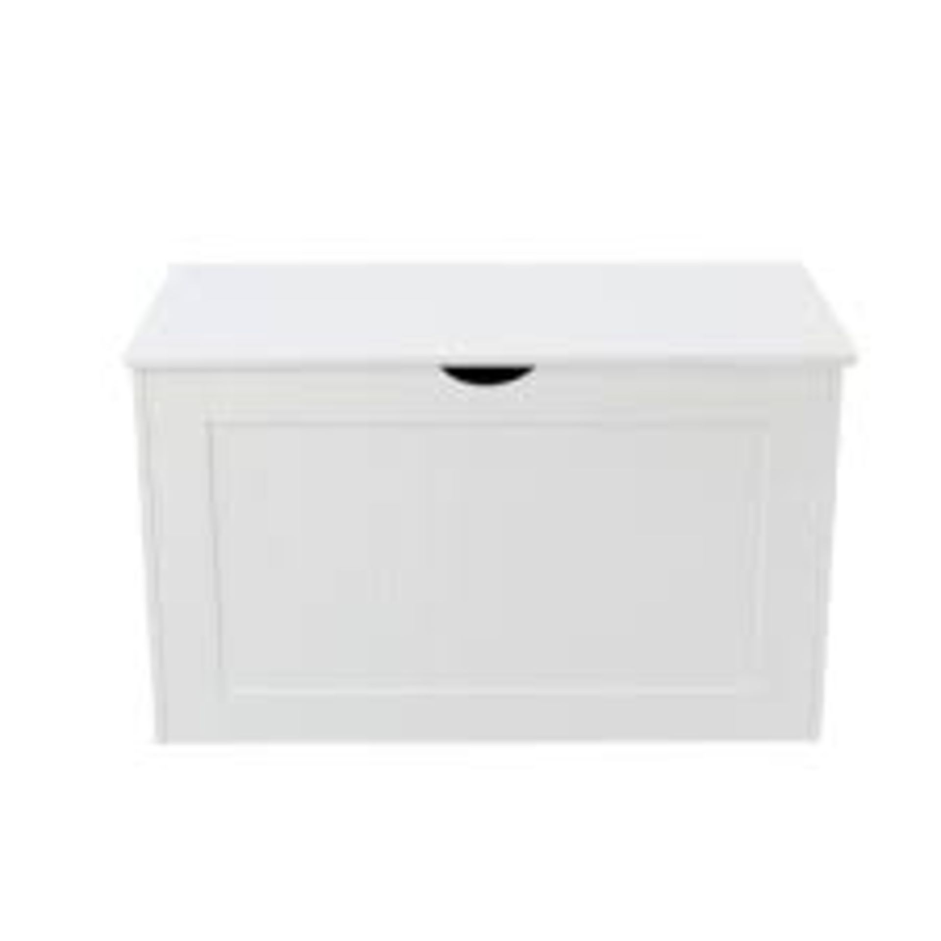 Lloyd Pascal White Blanket Box. RRP £89 boxed unchecked