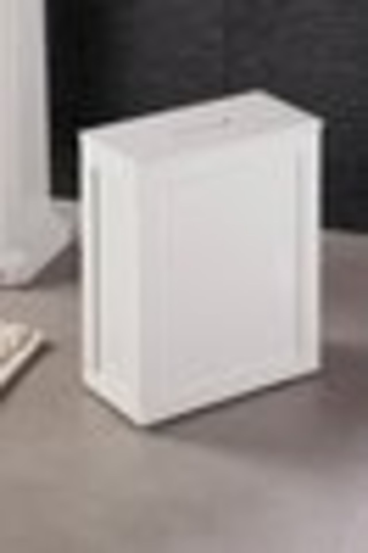 Lloyd Pascal White Gloss Bathroom Tidy RRP £35 boxed but unchecked