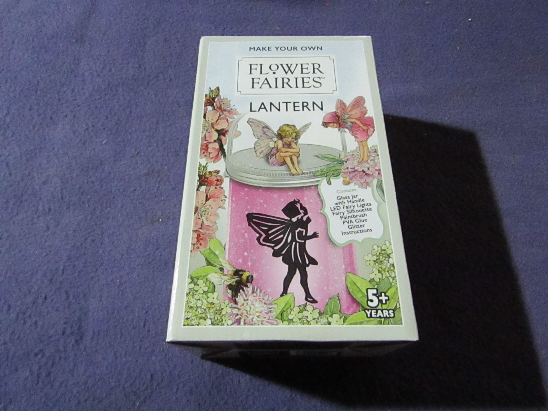 2x Flower Fairies - Make Your Own Flower Fairies Lantern - New & Boxed.