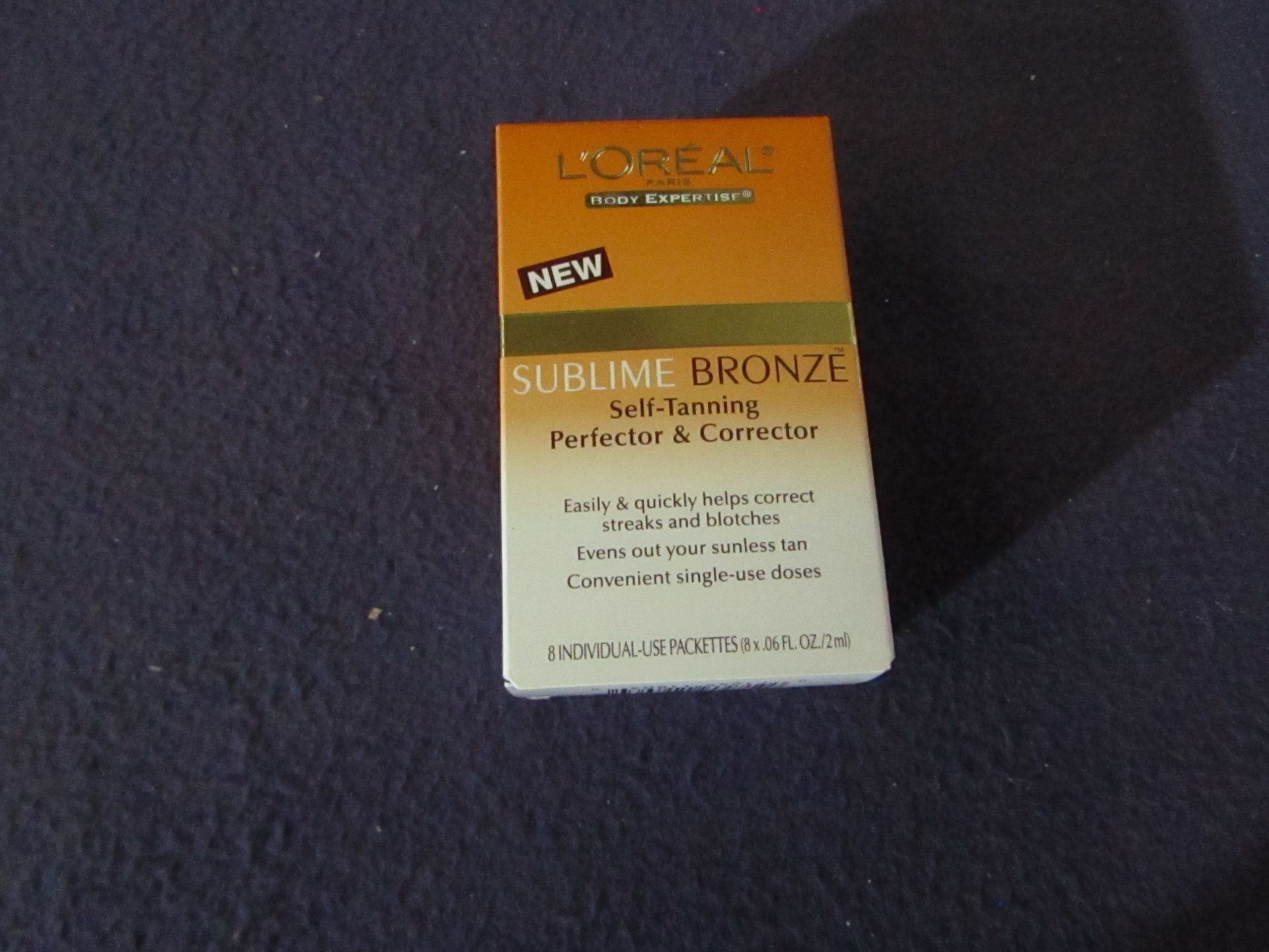 30x L'Oreal - Sublime Bronze Self-Tanning Perfector & Corrector ( 8x 0.6ml Satchets Per Box ) -