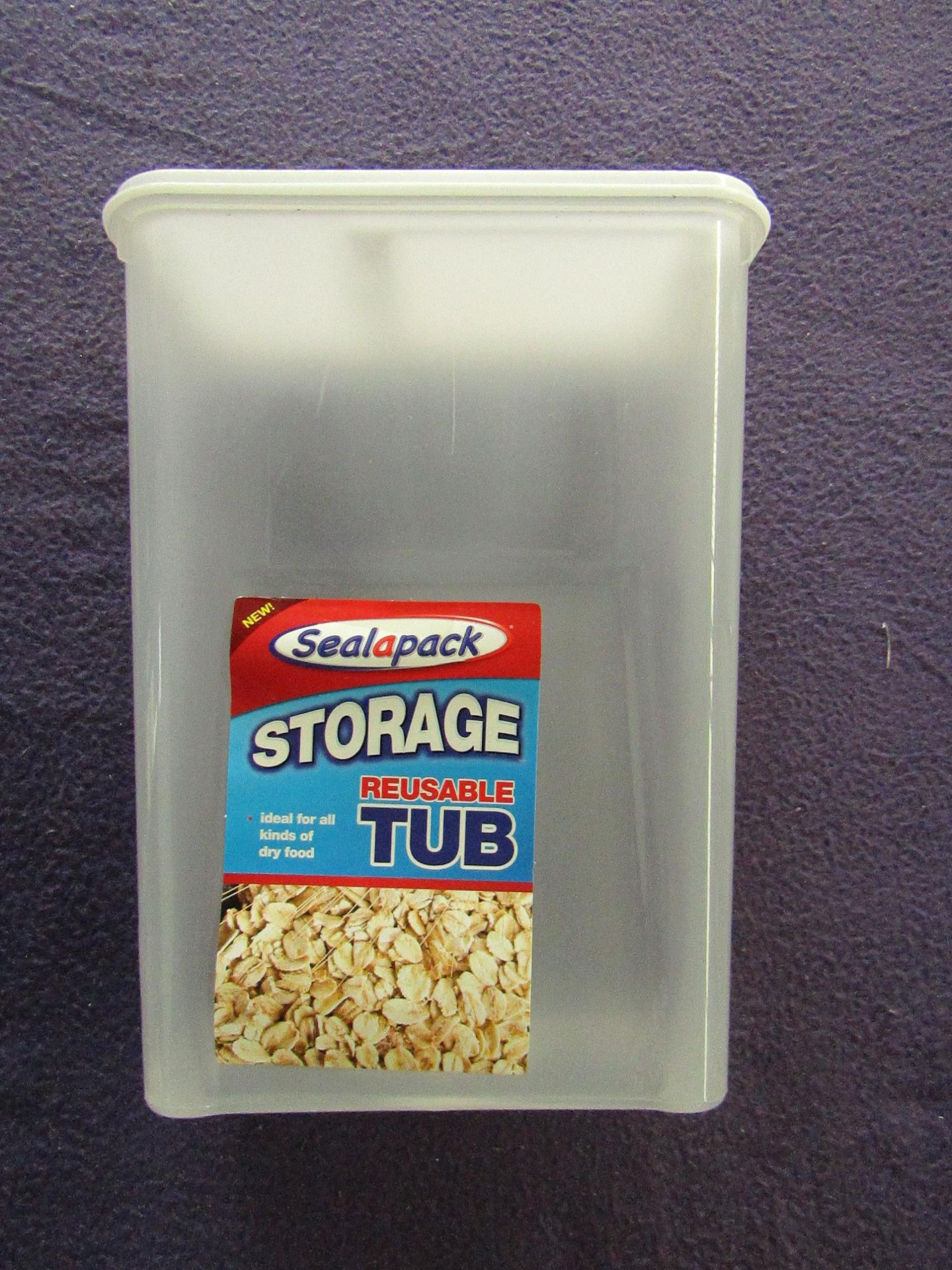 8x Sealapack - Reusable Storage Tub - Comes With Lid - Good Condition.