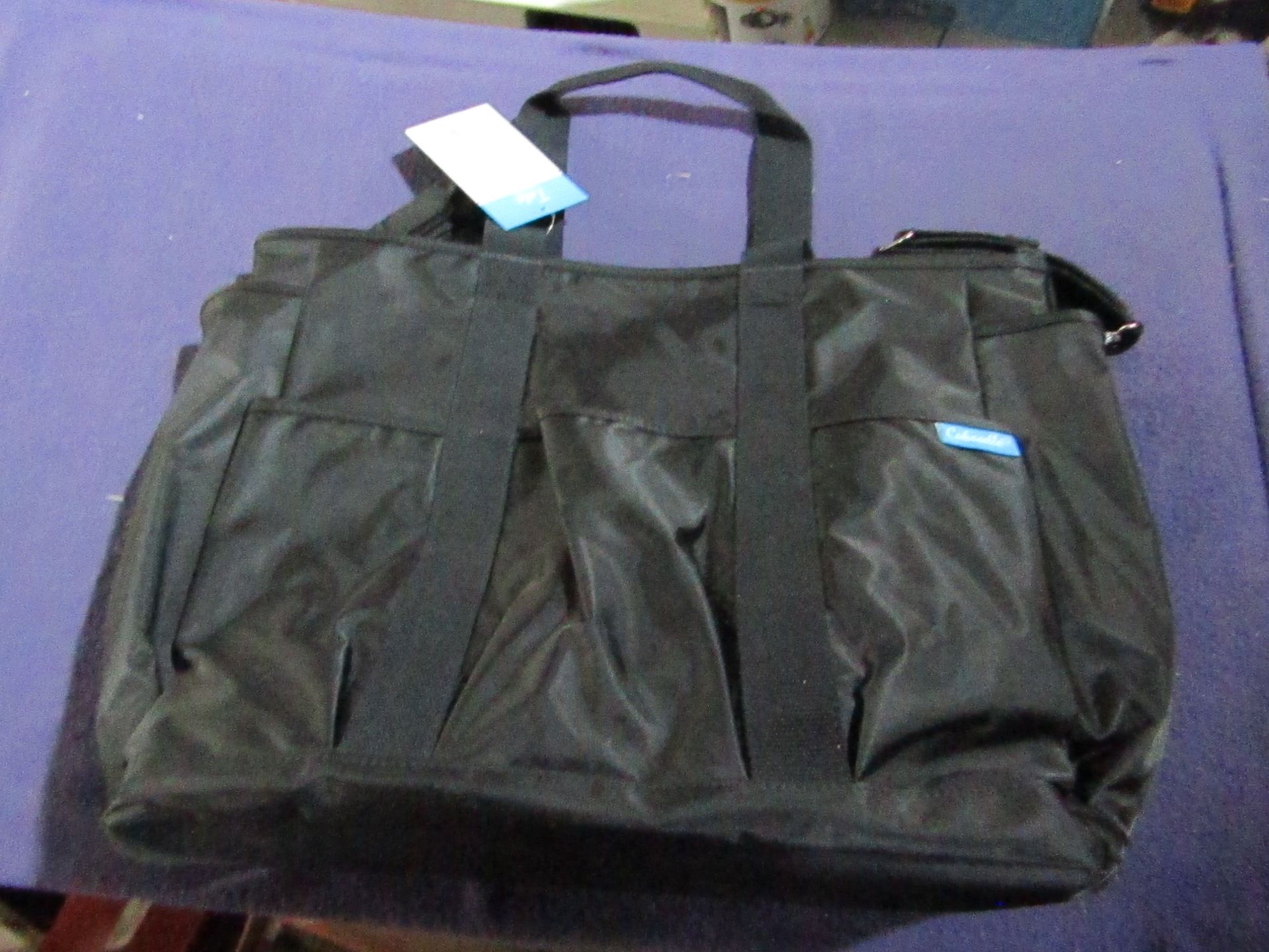 2x Caboodle - Tote Baby Travel Changing Baby - Black - New & Packaged.