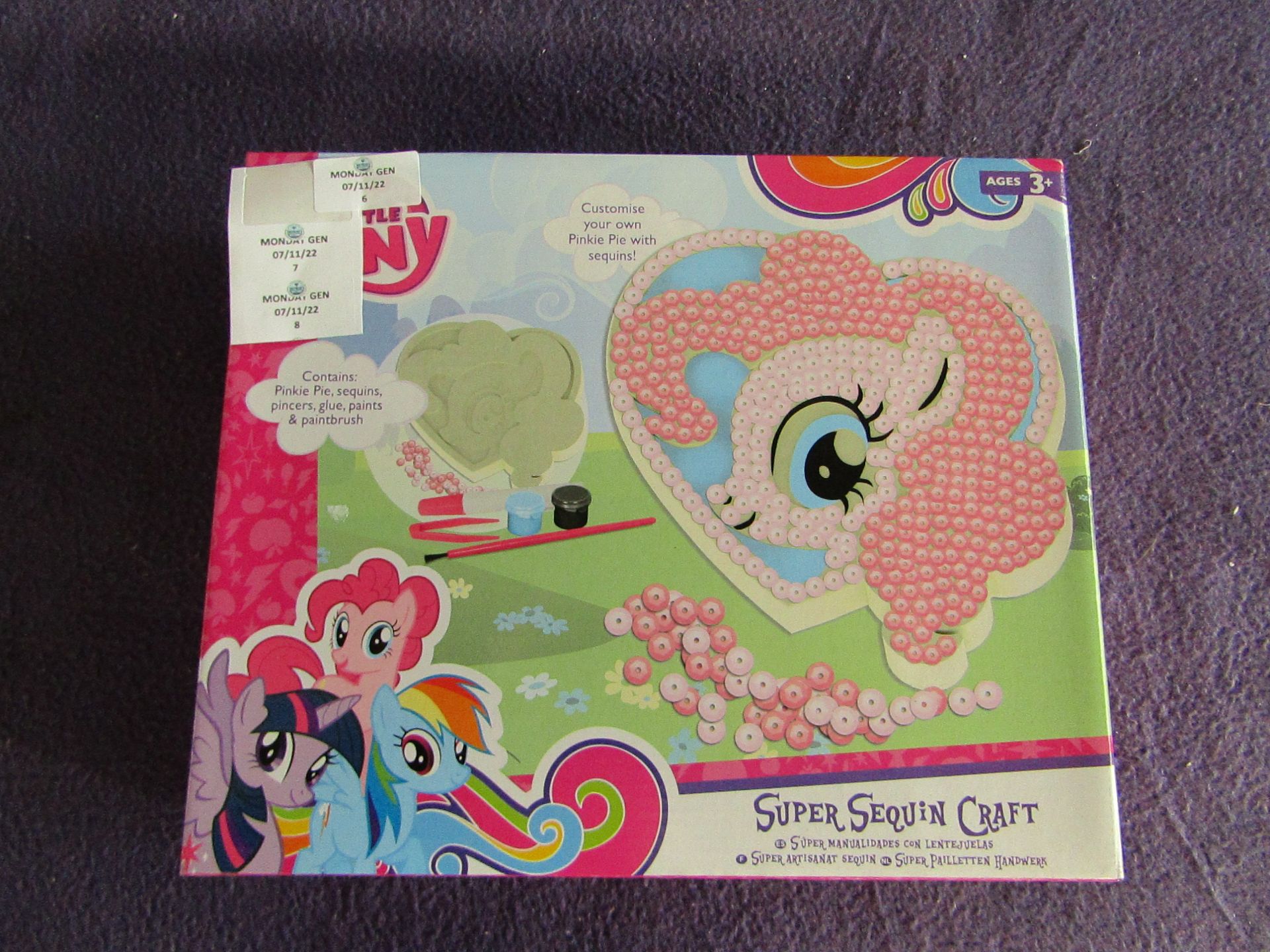 My Little Pony - Super Sequin Craft - Unused & Boxed.