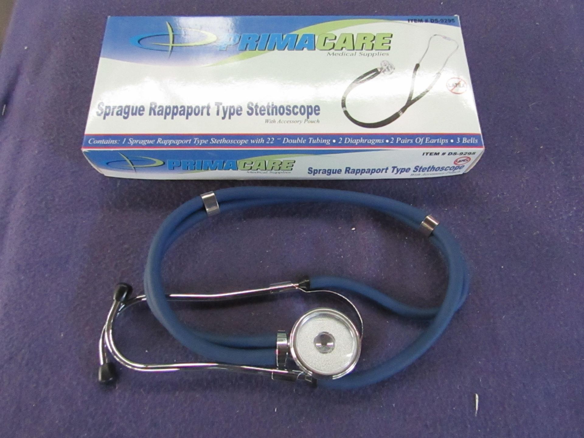 3x Primacare - Sprague Rappaport Type Stethoscope - Unused & Boxed.