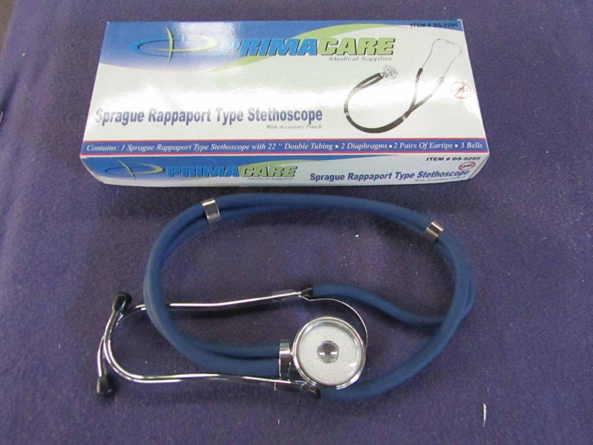 3x Primacare - Sprague Rappaport Type Stethoscope - Unused & Boxed.