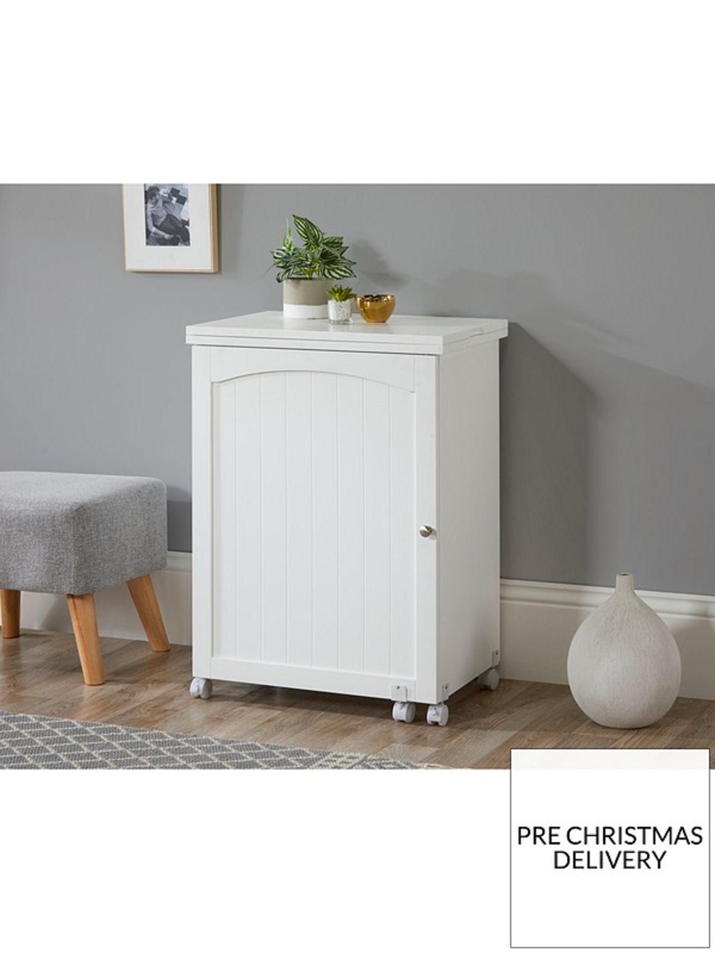 Lloyd Pascal Craft Desk (large), White. RRP £99