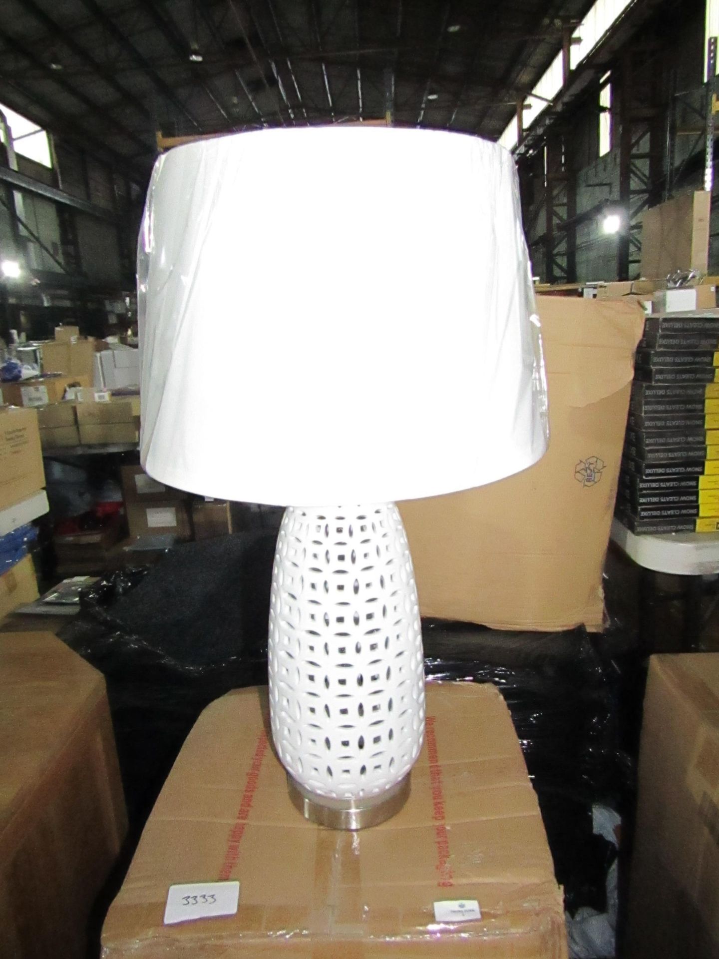 Oak Furnitureland Athens Lamp RRP ¶œ69.99