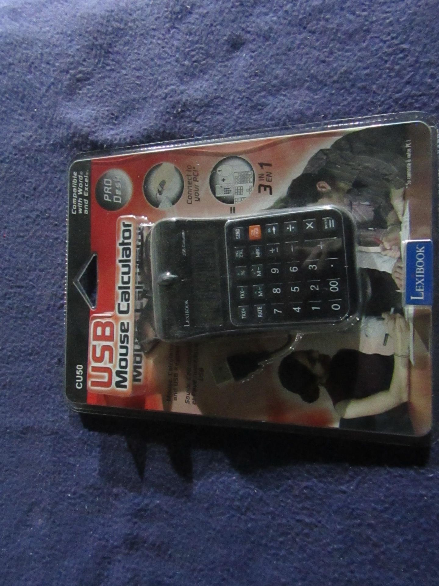 24x Lexibook - USB Mouse Calculator - New & Packaged.