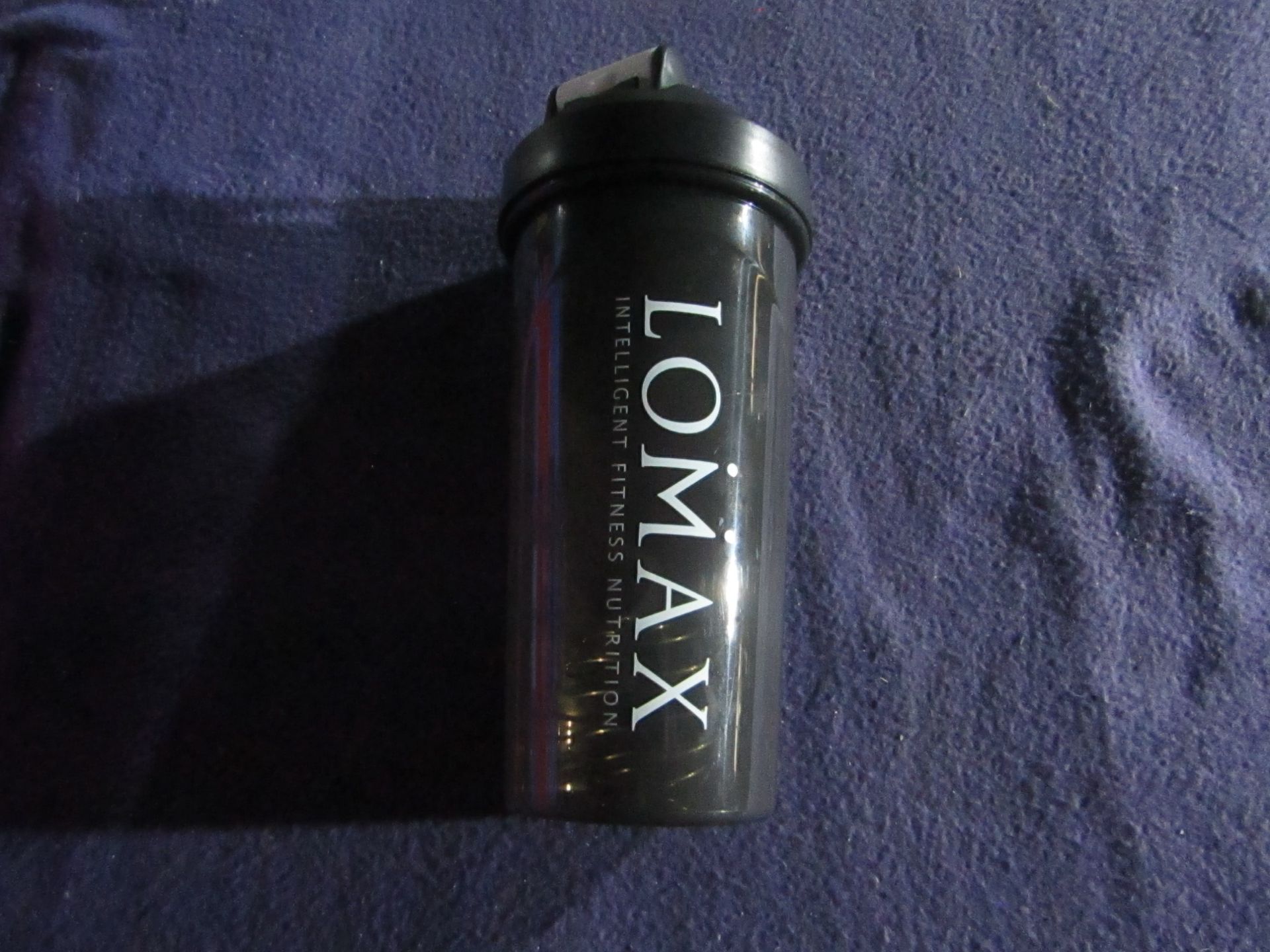 10x Lomax - Black Protein Shaker Bottle's - 600ml - New & Packaged.