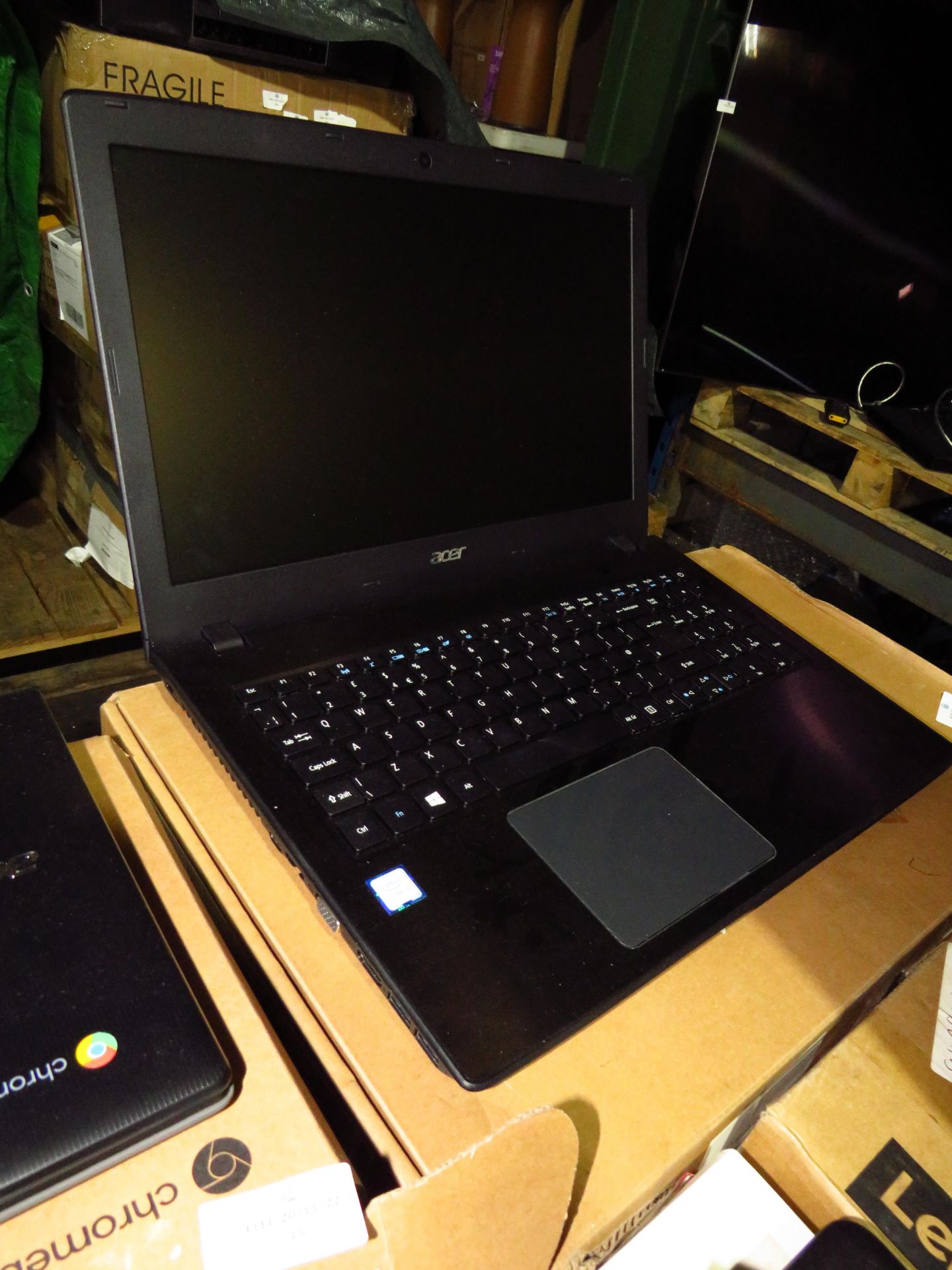 Acer Travelmate P259 model N16Q2 Intel Core i5 7th Gen in orinial box no power lead so unable to