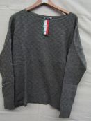 Nouva Moda Ladies Jumper Green Approx Size L-X/L Green New & Packaged