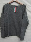 Nouva Moda Ladies Jumper Green Approx Size L-X/L Green New & Packaged