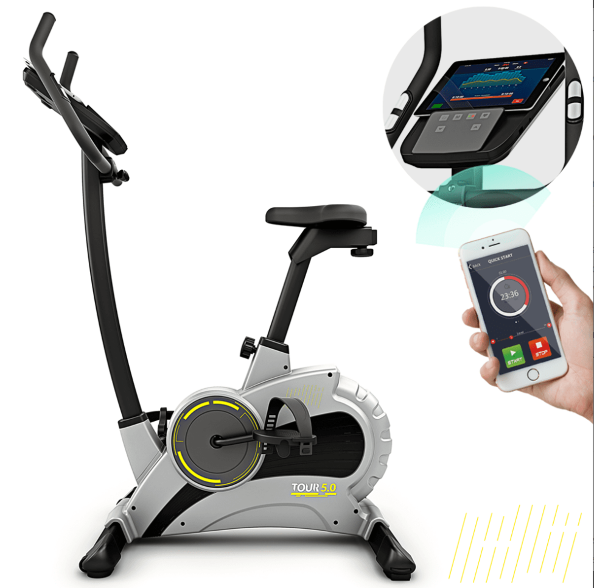 5x Bluefin Fitness Curv 2.0 Elliptical Air-Walker Cross Trainer and Step Machine RRP œ599.00