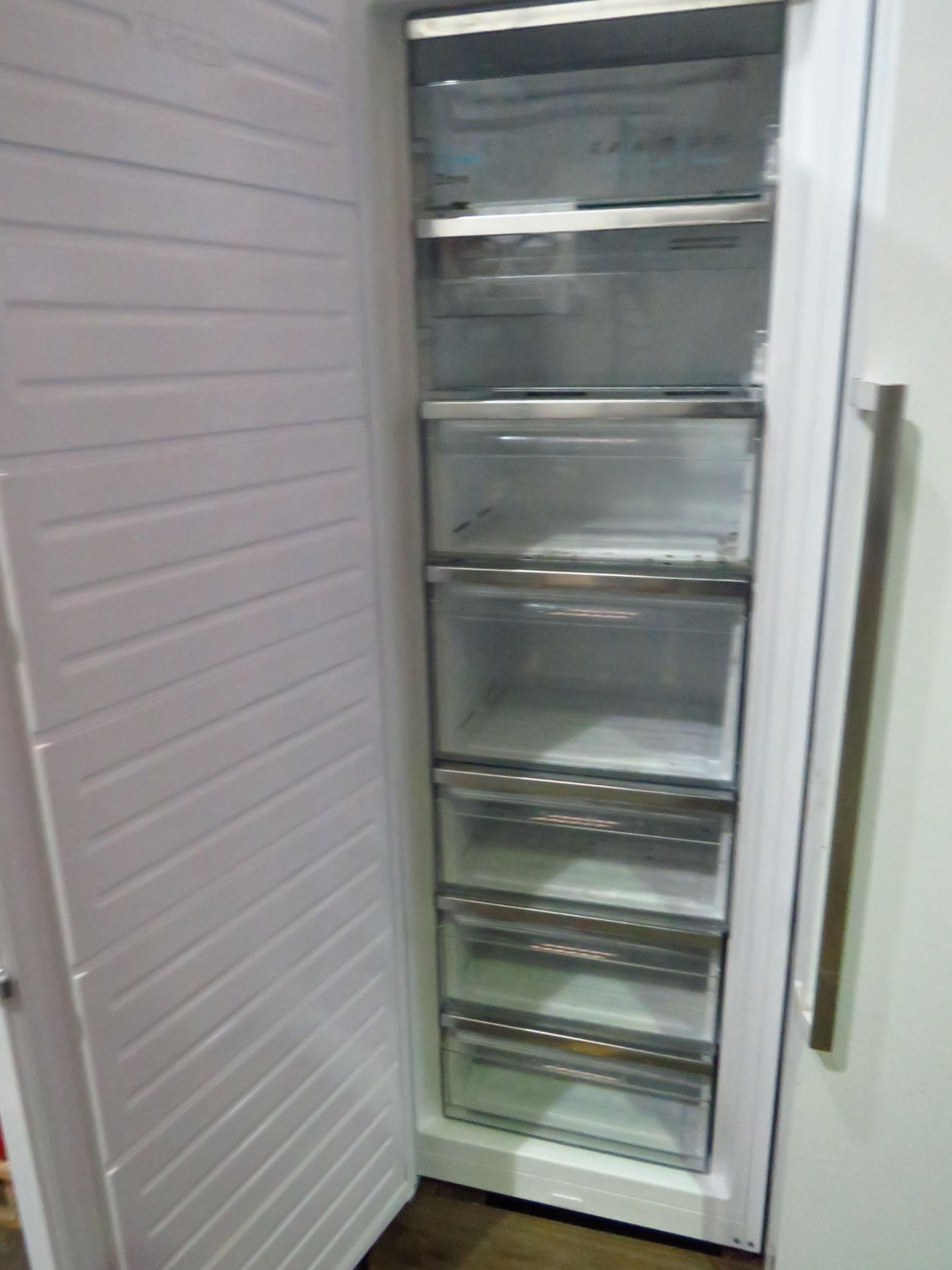 Sharp tall freestanding freezer, tested and working for coldness. - Image 2 of 2