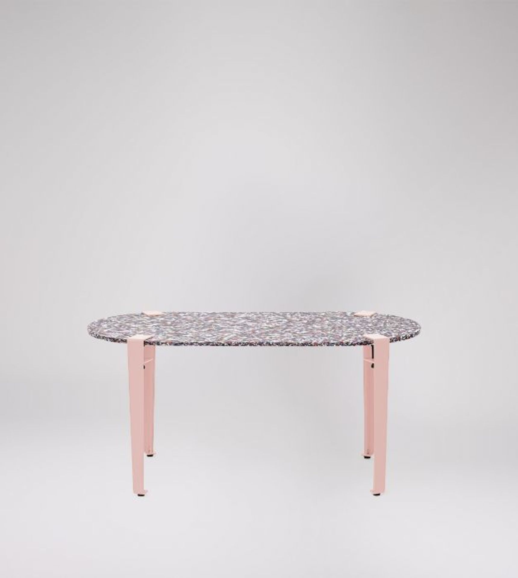 Otra-Vida have recycled over 1000 single use 500ml plastic water bottles to make this table -