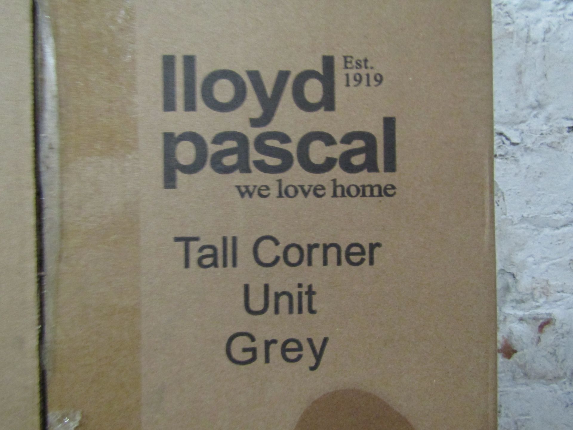 Lloyd Pascal Tall Corner Unit, Grey. RRP œ129 - Image 2 of 2