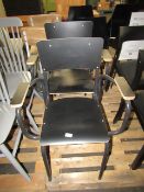 La Redoute Hiba Stackable Beech School Chairs RRP Â£215 SKU LAR-DIR-3613953799241