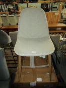 Cotswold Hemingway Modern Chair Cream - Good Condition.