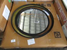 Swoon Simit Mirror in Black RRP Â£89.00