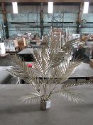 Rowen Group Brynn Medium Champagne Potted Palm Tree RRP Â£44.00