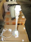 Cox & Cox Turned Taupe Bedside Lamp RRP Â£65.00 SKU 1322507 (PLT 3RD AVE PALLET 48)