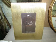 Rowen Group Safira Brushed Champagne 4x6" Photo Frame *Image Needed* RRP Â£24.00