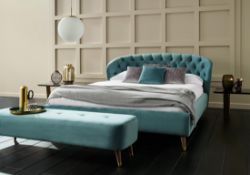 1 x Brooke & Wilde duchess Orla Emerald Superking Bed Frame. RRP ?2699. This is a customer return