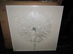 Oak Furnitureland Dandelion Handpainted Embellished Framed Canvas Print RRP ¶œ49.99 (PLT OAK-APM-A-3