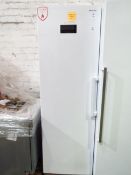Sharp tall freestanding freezer, tested and working for coldness.