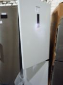 Hisense 60/40 fridge freezer, powers on but the fridge door is damged so ujnabkle to check it any