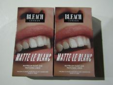 2x Bleach London - Matte Lip Paint & Matching Liner - New & Boxed.