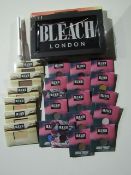 24-Piece Make-Up Set From Bleach London : 1x Make-Up Palette 1x Make-Up Brush 6x Contour Powders 16x