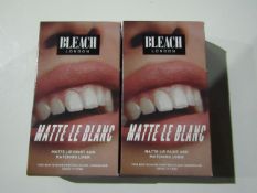 2x Bleach London - Matte Lip Paint & Matching Liner - New & Boxed.