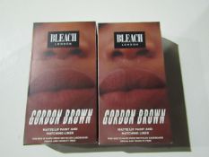 2x Bleach London - Gordon Brown Matte Lip Paint & Matching Liner - New & Boxed.