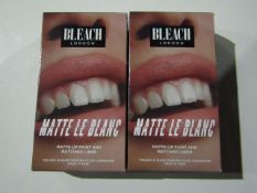 2x Bleach London - Matte Lip Paint & Matching Liner - New & Boxed.