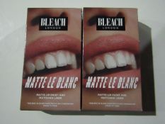 2x Bleach London - Matte Lip Paint & Matching Liner - New & Boxed.