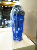 Approx 864 Protein shaker bottles, new and wrapped, colours may vary between pink and blue