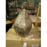 Cox & Cox Gilded Textured Vase RRP ¶œ75.00 SKU 1130366 (PLT 3RD AVE PALLET 64)