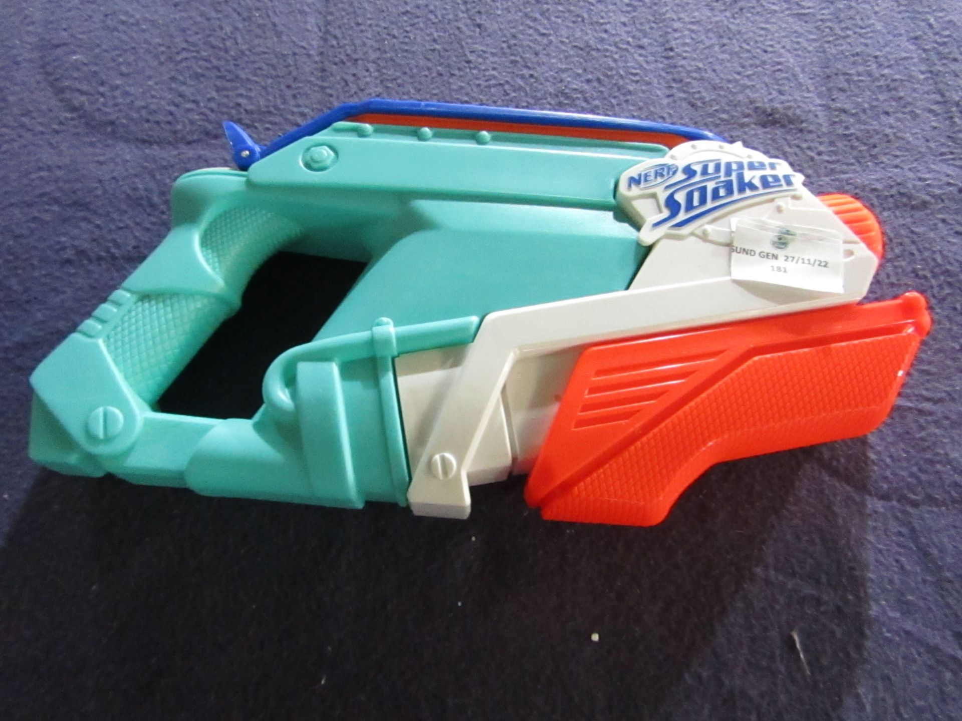 Nerf - Super Soaker Water Gun - Untested, Non Original Packaging.