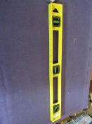 4x DIY Time - Yellow Spirit Levels - Unused, No Packaging.