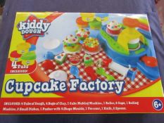 Kiddy Dough - Cupcake Party Dough Moulding Set - Unused & Boxed.