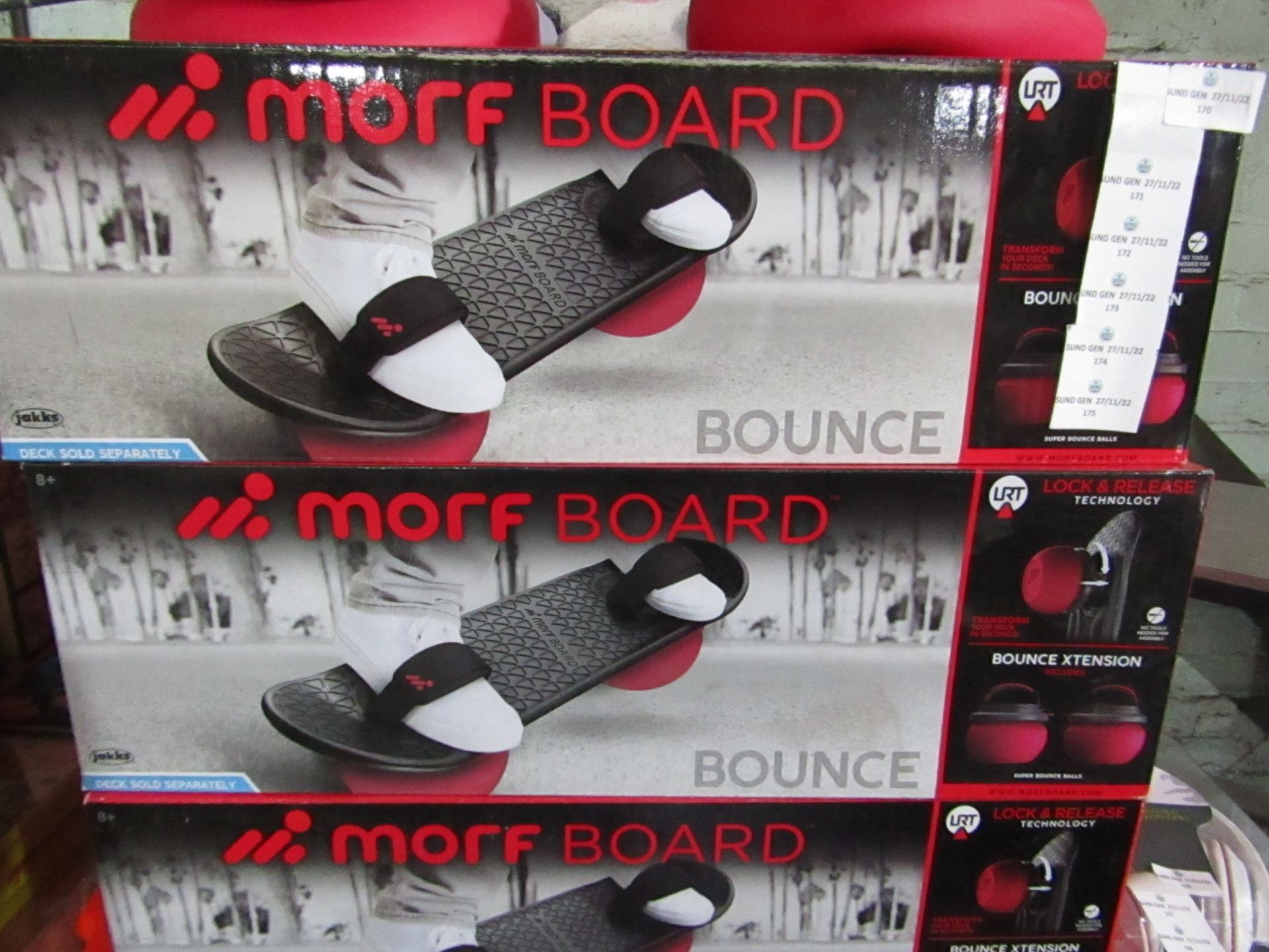 Murf Board - Bounce Xtension Super Bounce Balls ( Deck Sold Separately ) - Unchecked & Boxed.