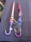 2x Disney - Minnie Mouse Children's Umbrella's - Good Condition.