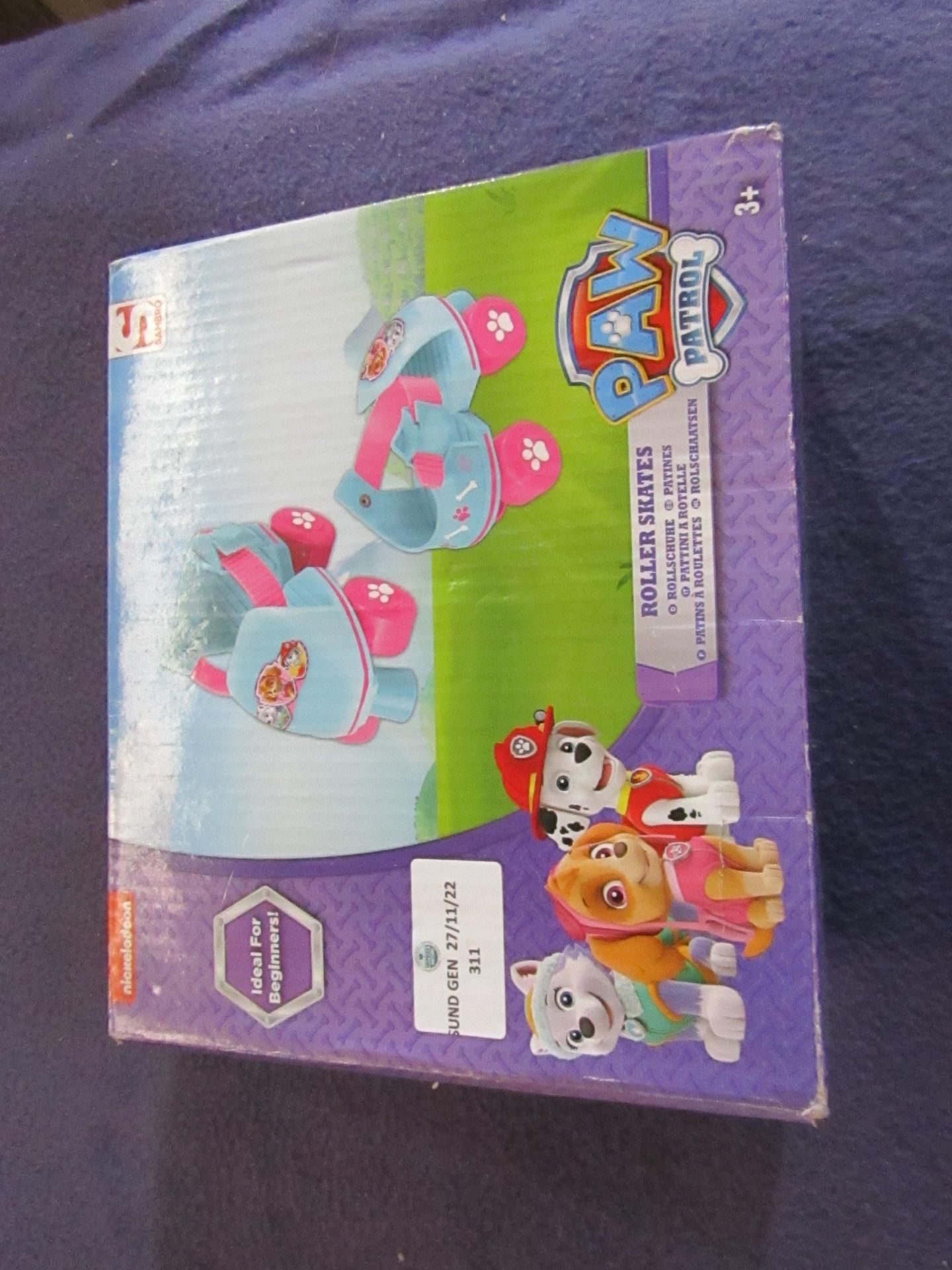 Nickelodeon - Paw Patrol Skye Rollwer Skates ( 3+) - Unchecked & Boxed.