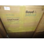 Lloyd Pascal - 1-Drawer Bedside Cabinet - Grey & Oak Effect - Unchecked & Boxed.